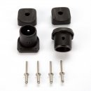 Bull Shock Absorber schwarz, 2er Set für Carry Bike