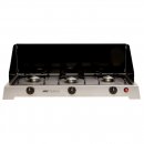 Edelstahl Gaskocher Tango 3-flammig 50 mbar