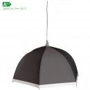 Schirmlampe Sixray grau