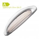 LED Vorzeltleuchte Kunststoff silber