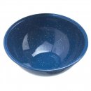 Emaille Schüssel 15,5 cm blau