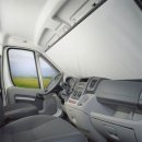 Frontscheibenrollo für Fiat Ducato grau, 2002/03-