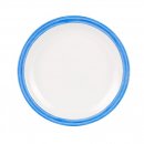 Waca Teller flach Bistro blau