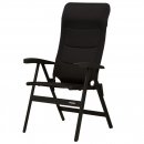 Campingstuhl Avantgarde Noblesse schwarz