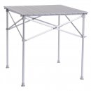 Rolltisch Alu 1 silber 70 x 70 x 70 cm