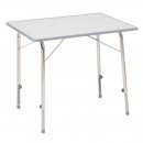 Campingtisch Stabilic 1 hellgrau 80 x 60 x 57-74 cm