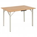 Bambusklapptisch Kamloops 72 x 100 x 70 cm