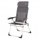 Campingstuhl Compact extra flach AL/213 anthrazit