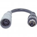 Adapter Monitor, 6-polige Kupplung auf 4-poligen Stecker