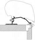 Caravan Roof Adapter zu TO Serie 6 und 9, Länge 3 m