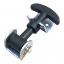 Haubenhalter 65 mm komplett mit Befestigungen