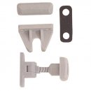 Fensterverschluss 5 tlg., 30 mm grau