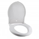 Toilettensitz mit Deckel signalweiß für Porta...