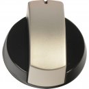 Bedienknopf schwarz / silber f&uuml;r Dometic-Kocher HB...
