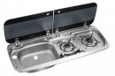 Kocher-Spülenkombi Dometic HSG 2370L, Becken links