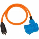 CEE Camping-Adapterleitung 1,5m  IP44 1,5m orange