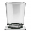Trinkglas Magnet Silwy 2er-Set, 250 ml, grau