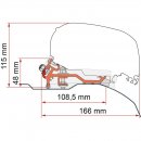 Kit Fiat Ducato High Roof Super Long Markisenadapter F80/65