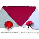 Sonnensegel "Zip Protect Canvas" Barbados cherry