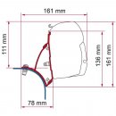 Kit VW T5/T6 Aufstelldach Deep Black für Markise F45