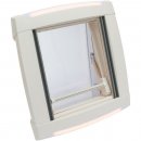 Dachhaube VisionStar M 2 LED cremeweiß, 55-90 mm