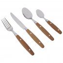 Besteckset Wood 16-teilig