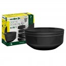Geschirrset 6-in-1 Odette schwarz 7-teilig, schwarz