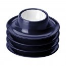 Eierbecher Solid Line blau, weiß