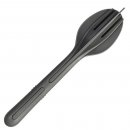 Besteckset KLIKK 3-tlg., grau