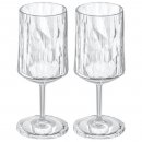 Glasserie Koziol Superglas CLUB Weinglas 300 ml, 2er-Set