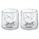 Glasserie Koziol Superglas CLUB Trinkglas 250 ml, 2er-Set