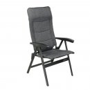 Campingstuhl Noblesse Deluxe grau meliert