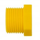LILIE Blindstopfen 3/8" WeißGELB