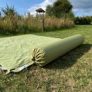 Kissenrolle "Zip XL Lounger" grün