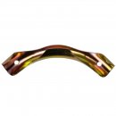Winkelhalterung Messing, 8 x 2 x 8 cm