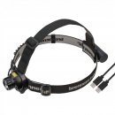 Kopflampe LuxPremium mit USB-C SL 401 AF, 400 lm, USB C