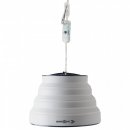 Zeltlampe Syrma LED 230 V, 520 Lumen, dimmbar, grau