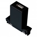 USB-Steckdose schwarz, 5 V / 2 A