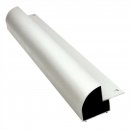 Haltespoiler-Set AS550 silber, 2 Stück, bis 550 mm...