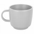 Henkelbecher Cappucino weiß