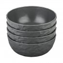 Schale CLUB BOWL 4er Set, grau