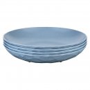 Tiefe Teller CLUB PLATE 220 4er Set, blau