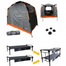 Feldbett Bundle Basic Single XLT für 2 Personen...