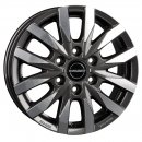 Aluminiumfelge Borbet CW6, mistral anthracite glossy...