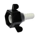 Anschlusstülle 1/2"-10 mm gerade für Shurflo-Pumpe