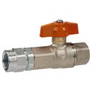 Kugelhahn mit TAE PS 5 bar bds. Rp1/2