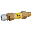 Schlauchbruchsicherung 4 kg/h G1/2LH UEM x G1/2LH-KN