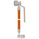 Gas-Hochdruckschlauchleitung PS 30 bar, 300 mm Komb.A x...