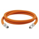 Gas-Hochdruckschlauchleitung 30 bar, G 3/8LH-&Uuml;M...
