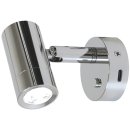 Aufbauspot Mini Tube D4, Power LED, mit Schalter, chrom